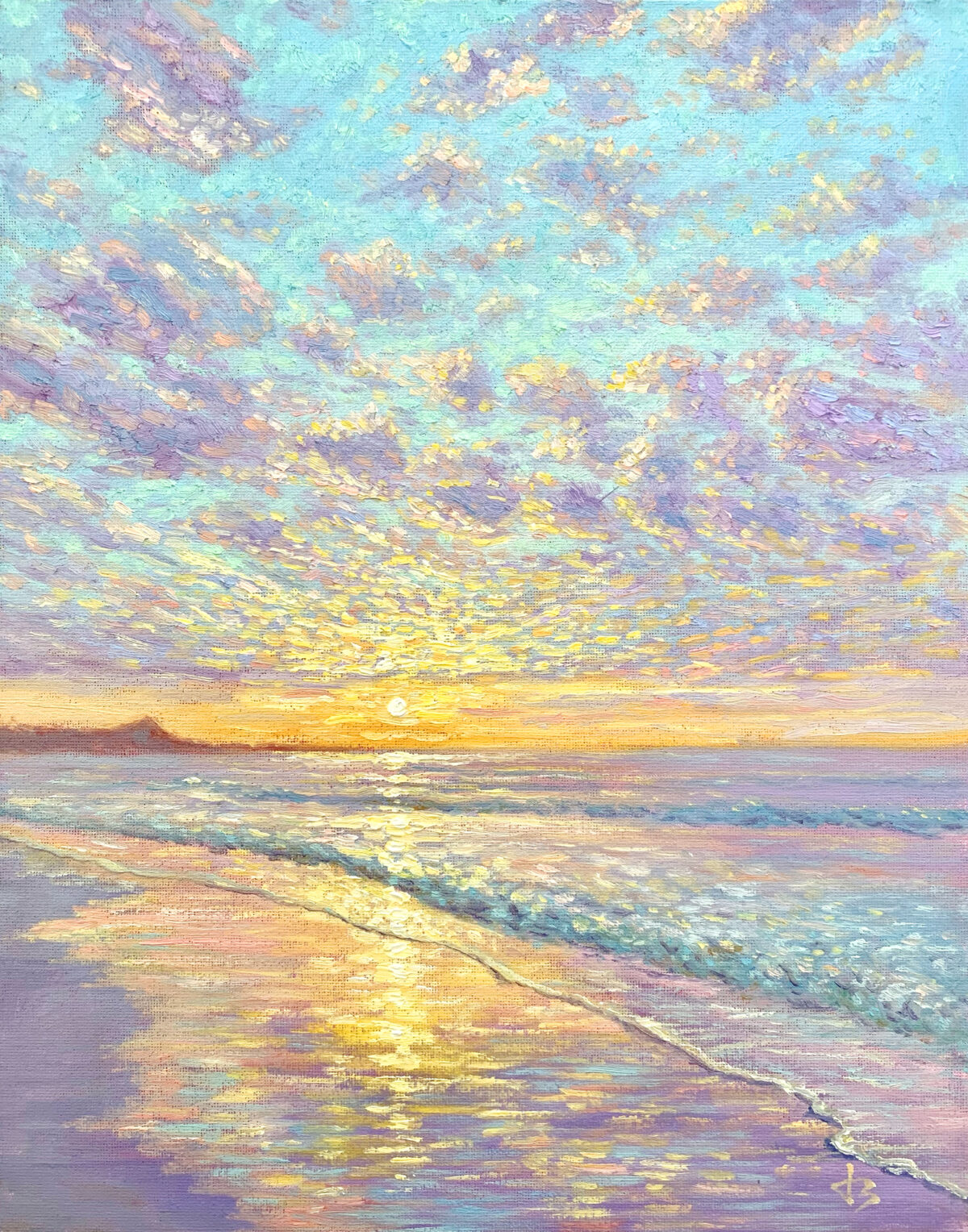 Ocean Embrace at Sunset - Image 2
