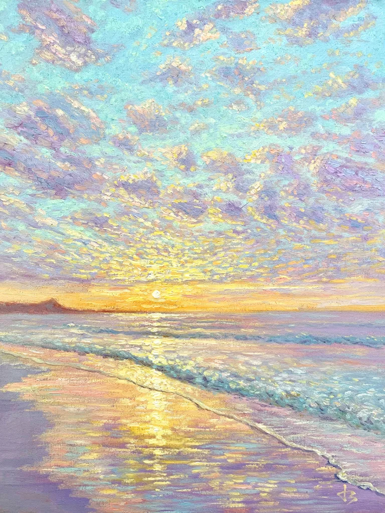 First Painting SOLD on RedNote