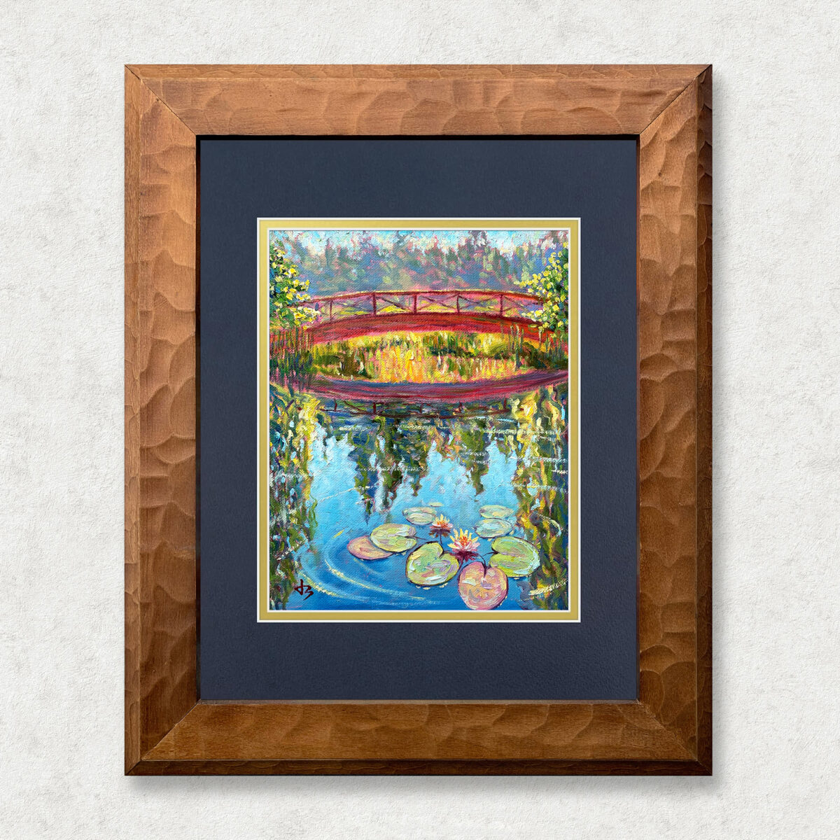 Quiet Hours 6 1 — Dallas Deng oil painting, framed view, light and calm.