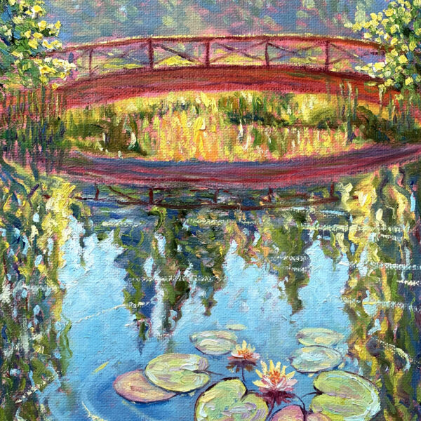 Quiet Hours — Dallas Deng landscape oil painting, light and calm.