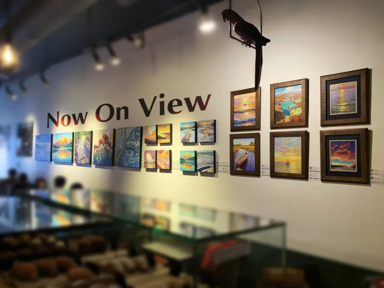 light-and-quiet-moments-bean-granville — Dallas Deng oil painting, light and calm.